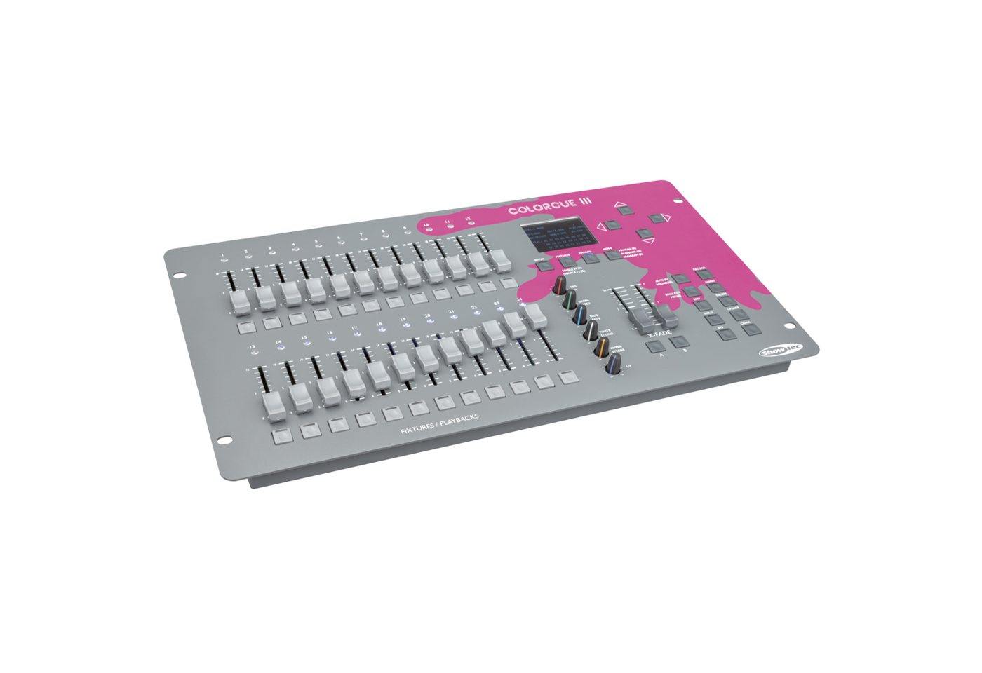 Showgear Discolicht Showtec ColorCue 3 Intelligent 24-fader, 6-color LED controller von Showgear