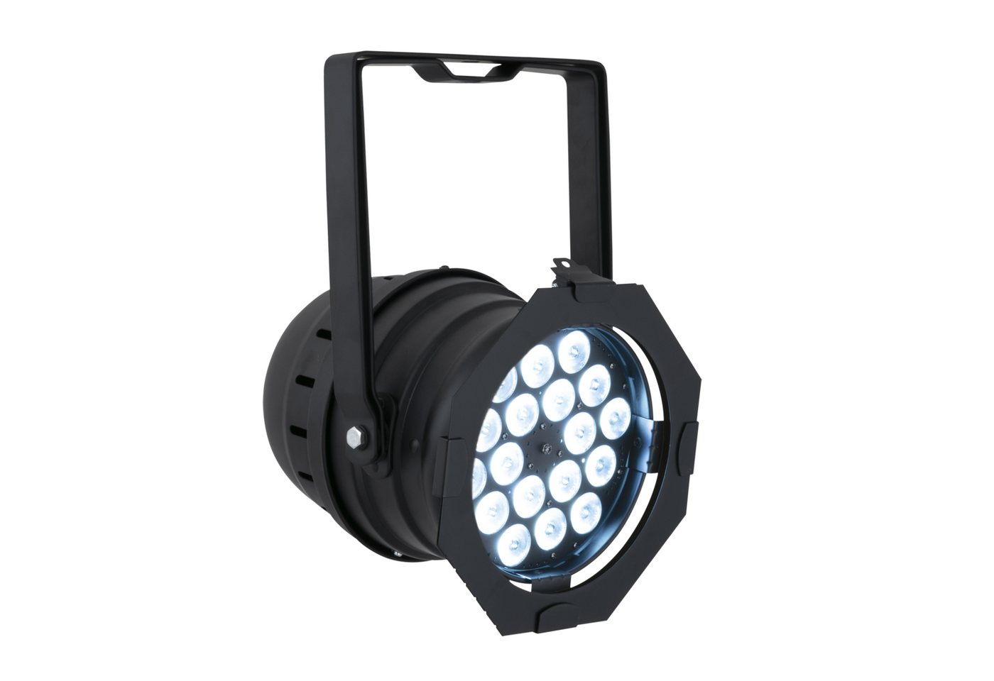 Showgear Discolicht Showtec LED Par 64 Short Q4-18 18x 8 W RGBW LED Parkanne - Schwarz von Showgear