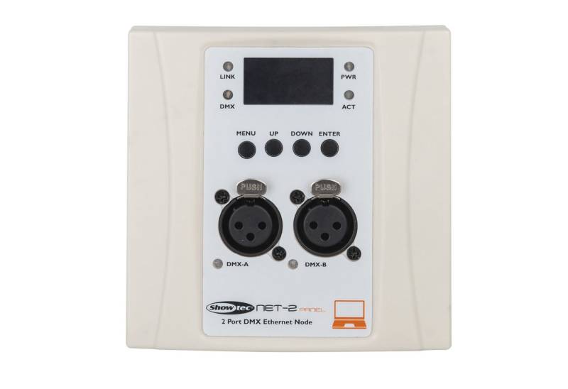 Showgear Discolicht Showtec NET-2 Panel 3-polig - weißes Gehäuse Showgear Discolicht Showtec NET-2 Panel 3-polig - weißes Gehäuse von Showgear