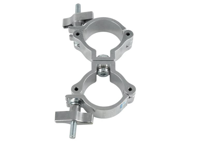 Showgear Kettenzug SHOWGEAR Compact Swivel Coupler Tragfähigkeit: 100 kg, Aluminium, Silber von Showgear