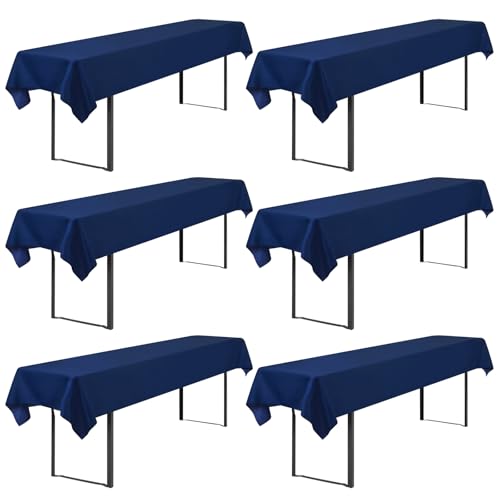 Showgeous 6 Stück Biertisch Tischdecke universal für 50cm u.70cm Biertische Hussen für Biertisch Biertischhussen Biertisch-Husse Bierzeltgarnitur Rechteckige Tischdecken Waschbar 100x250cm(Navy Blau) Showgeous 6 Stück Biertisch Tischdecke universal für 50cm u.70cm Biertische Hussen für Biertisch Biertischhussen Biertisch-Husse Bierzeltgarnitur Rechteckige Tischdecken Waschbar 100x250cm(Navy Blau) von Showgeous