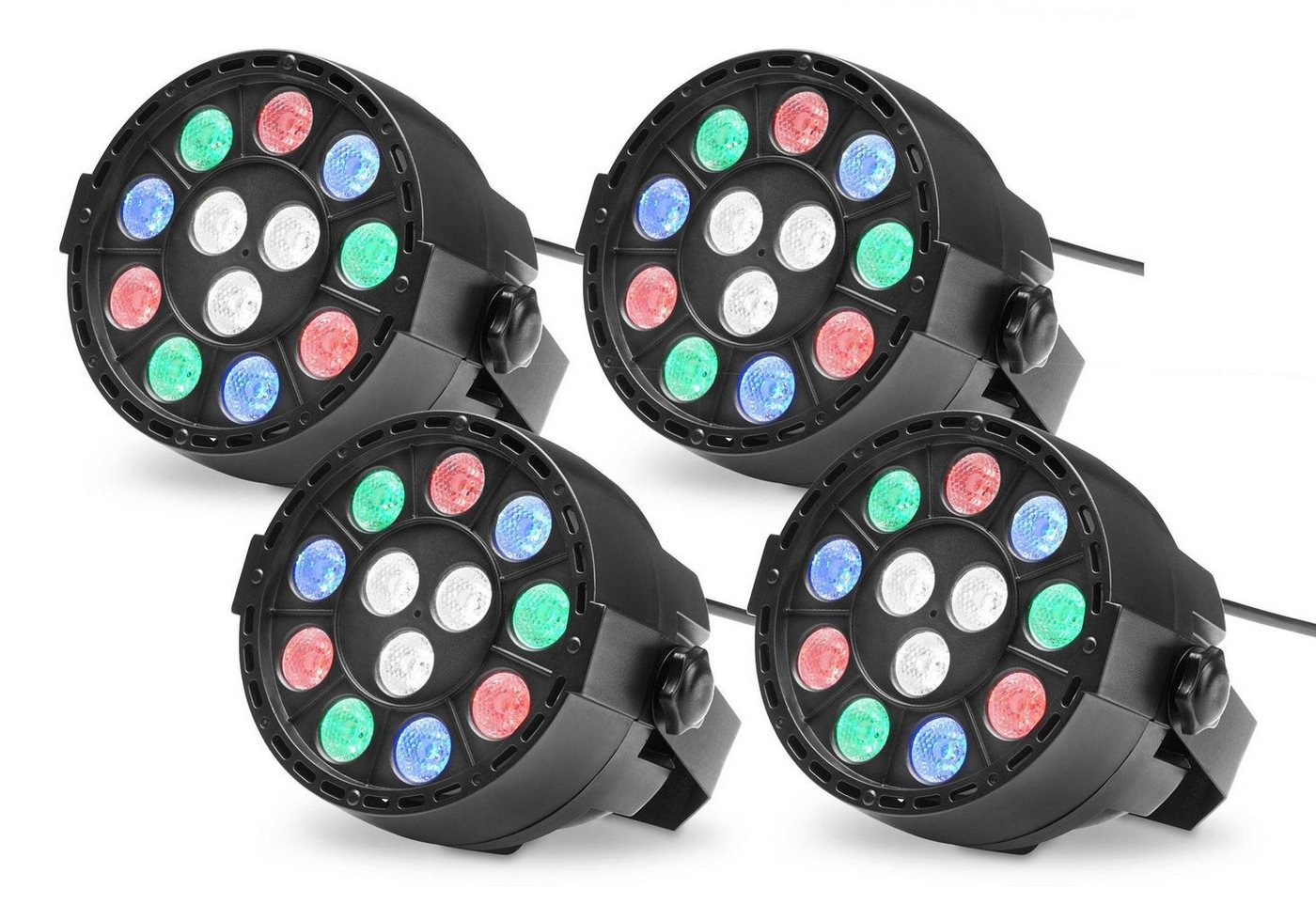 Showlite Discolicht SPS-121 DMX Smart Party Spot, Master-/Slave-Betrieb, LED, RGBW, 8 Auto-Programme, Color-Modus und 8 Sound-Programme Showlite Discolicht SPS-121 DMX Smart Party Spot, Master-/Slave-Betrieb, LED, RGBW, 8 Auto-Programme, Color-Modus und 8 Sound-Programme von Showlite