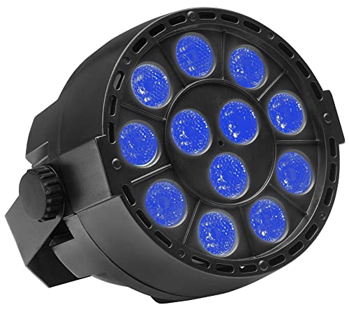Showlite SPS-120-DMX LED Party Spot - RGB Lichteffekt mit 36 Watt - 17° Abstrahlwinkel - Standalone- oder DMX-Betrieb möglich - Viele Automatik- und Musikprogramme inkl. Strobe-Effekt von Showlite