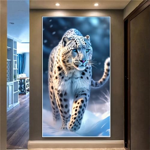 Shozhoo 5D Diamond Painting Tier Diamond Art GroB XXL 60x35cm Leopard Diamant Painting Bilder Bastelset Erwachsene Malen Nach Zahlen kinder Mädchen Geschenke, Wohnzimmer Deko Schlafzimmer Z-1005 Shozhoo 5D Diamond Painting Tier Diamond Art GroB XXL 60x35cm Leopard Diamant Painting Bilder Bastelset Erwachsene Malen Nach Zahlen kinder Mädchen Geschenke, Wohnzimmer Deko Schlafzimmer Z-1005 von Shozhoo