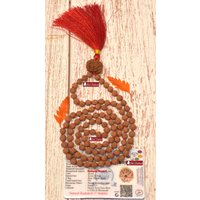 Shrirudram 7 Mukhi Nepal Rudraksha Guru Perle in 5 Mala Rosenkranz 108+1 Gebetskette Lab-Zertifiziert von ShriRudram