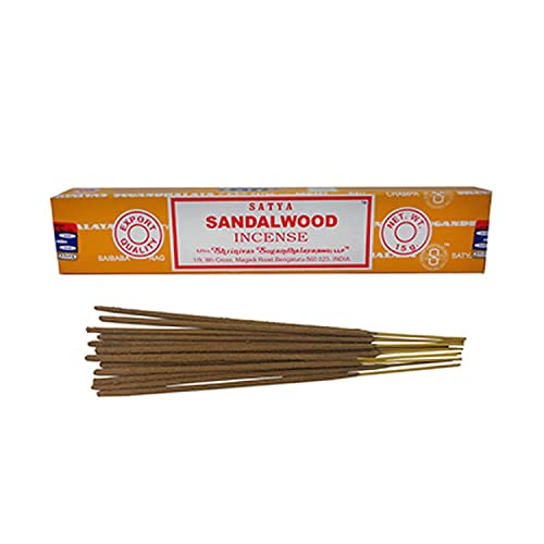 Sandelholz - 15g - Satya Sandalwood - RÃucherstÃbchen von Satya