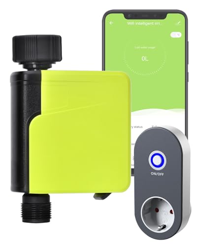 Shrivee Smart Bewässerungscomputer WLAN 2,4 GHz mit 1 Ausgängen Bewässerungssystem für Rasen & Garten von Shrivee