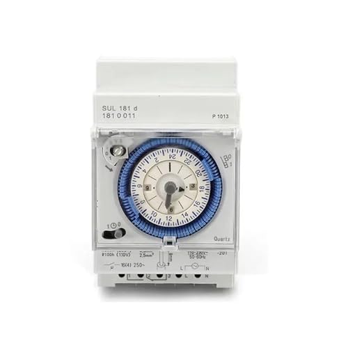 1 Stück UL181D Hochleistungs-mechanischer Zeitschalter – 15-Minuten-Intervalle, 40 A for die Heim- und Büroautomatisierung 1 Stück UL181D Hochleistungs-mechanischer Zeitschalter – 15-Minuten-Intervalle, 40 A for die Heim- und Büroautomatisierung von ShuaaM