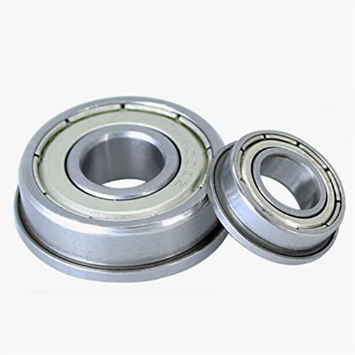 2/4 Stück F6001 ZZ 2RS Flanschkugellager – 12 mm x 28 mm x 8 mm for Rasenmäher, Drucker und Heimwerkerprojekte(2pcs F6001-ZZ -12x28x8) von ShuaaM