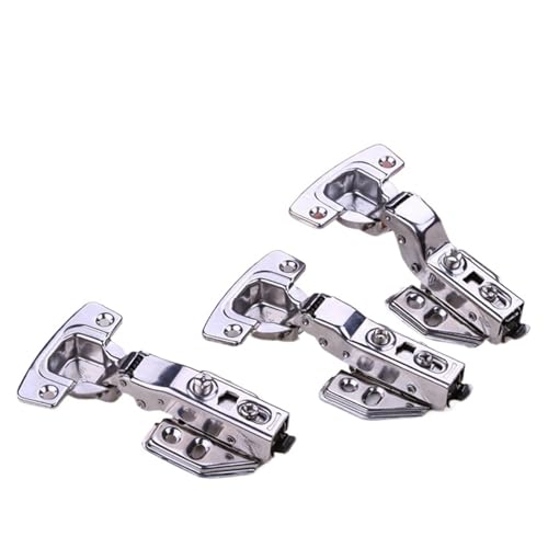 Hydraulische Schrankscharniere aus Edelstahl – Dämpfer mit sanftem Schließen for leise Kleiderschrank- und Schranktüren – DIY-Möbelbeschläge(Insert Embed,1 Pcs) von ShuaaM