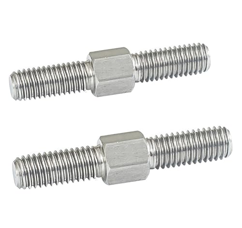 M4-M16 Doppelend-Gewindestange - 304ss Links- und Rechtsgewindebolzen for den Einsatz in Industrie und Gesundheitswesen(M5x80mm 2pcs) von ShuaaM