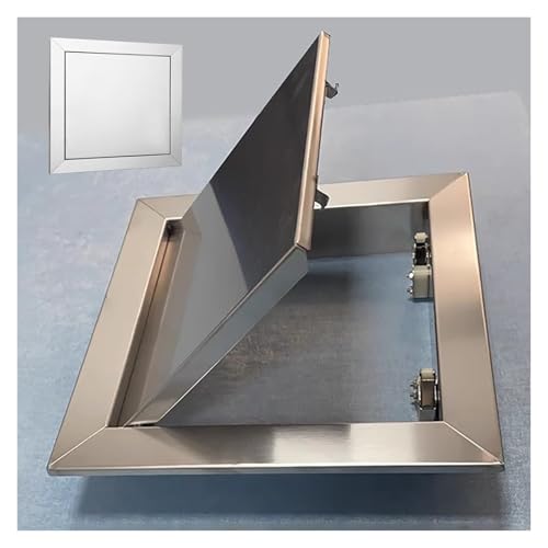 Revisionsklappe aus Edelstahl – Inspektionstür for Drücken for einfache Wartung und Installation | for den Innen- und Außenbereich(25x30cm) von ShuaaM