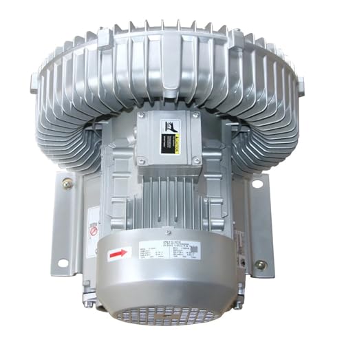 ShuaaM Hocheffizienter 3-kW-Seitenkanalverdichter – 415 m³/h Gasdurchfluss, Lösungen zur industriellen Staubentfernung und Belüftung von ShuaaM