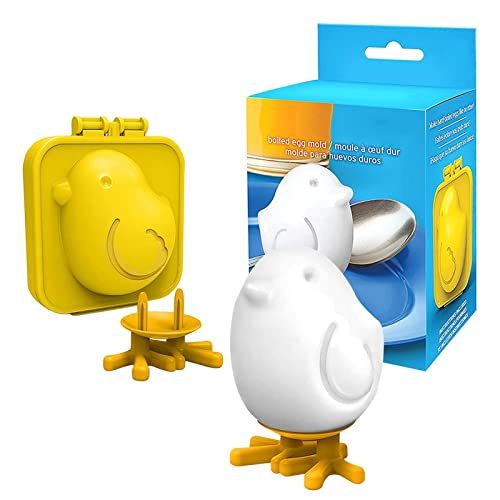 Shuangliao Eierformer Für Gekochte Eier | Gekochte Eierform Eierwerkzeug | 3D Cartoon Hühnerform | DIY Werkzeuge Hart Gekochte Eierform Für Gekochte Eier In Hühnerform, LKLXB35Q1CLDEQ0FNQ von Shuangliao