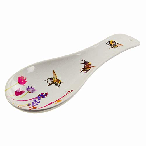 Shudehill Giftware Busy Bees Collection Jennifer Rose Gallery Löffelablage, 93894 von The Leonardo Collection