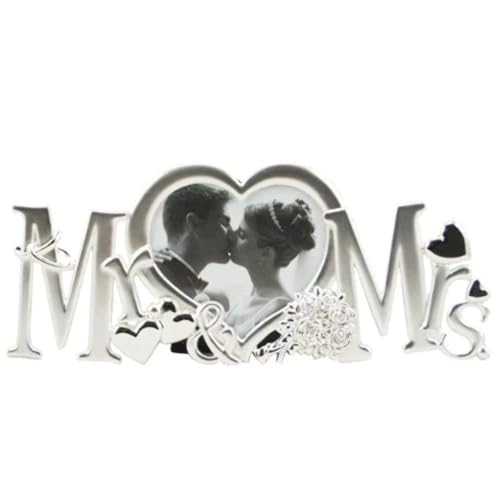 Mr & Mrs Photo Frame von Shudehill Giftware