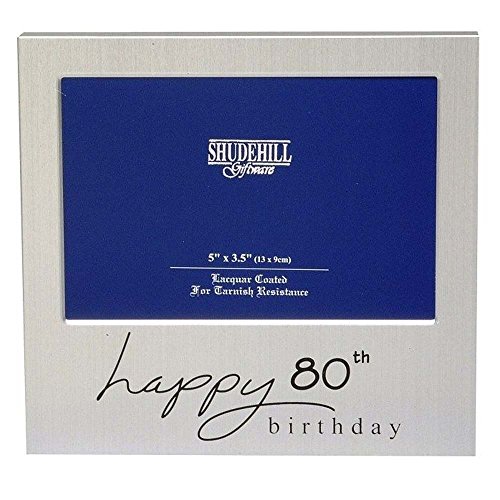 Shudehill Giftware Fotorahmen, Metall, Silber, 5 x 3.5 in (15 x 9cm) von Shudehill Giftware