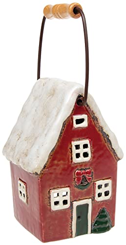 Xmas Village Pottery Hohe Laterne von Shudehill Giftware