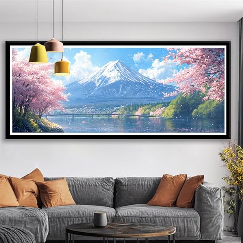 Diamond Painting Berg Diamond Painting Erwachsene Groß XXL 150x60 cm Diamant Malerei Bilder Landschaft DIY Rund Steine Stickerei Kreuzstich Basteln Erwachsene für Deko Wohnzimmer Geschenke S0-437 Diamond Painting Berg Diamond Painting Erwachsene Groß XXL 150x60 cm Diamant Malerei Bilder Landschaft DIY Rund Steine Stickerei Kreuzstich Basteln Erwachsene für Deko Wohnzimmer Geschenke S0-437 von Shueayin