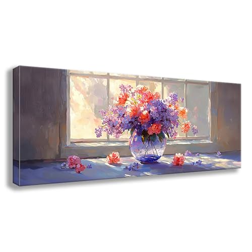 Diamond Painting Blume Diamond Painting Erwachsene Groß XXL 175x70 cm Diamant Malerei Bilder Landschaft DIY Rund Steine Stickerei Kreuzstich Basteln Erwachsene für Deko Wohnzimmer Geschenke S0-517 von Shueayin