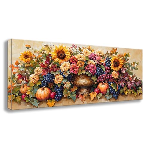 Diamond Painting Blume Diamond Painting Erwachsene Groß XXL 225x90 cm Diamant Malerei Bilder Obst DIY 5D Rund Steine Stickerei Kreuzstich Basteln Erwachsene für Deko Wohnzimmer, Geschenke S0-523 von Shueayin