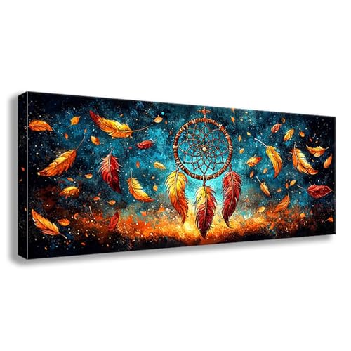 Diamond Painting Feder Diamond Painting Erwachsene Groß XXL 75x30 cm Diamant Malerei Bilder Traumfänger DIY Rund Steine Stickerei Kreuzstich Basteln Erwachsene für Deko Wohnzimmer Geschenke S0-451 Diamond Painting Feder Diamond Painting Erwachsene Groß XXL 75x30 cm Diamant Malerei Bilder Traumfänger DIY Rund Steine Stickerei Kreuzstich Basteln Erwachsene für Deko Wohnzimmer Geschenke S0-451 von Shueayin
