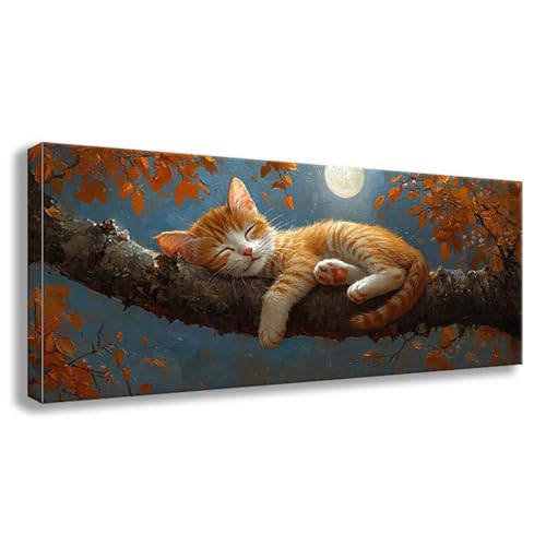 Diamond Painting Katze Diamond Painting Erwachsene Groß XXL 75x30 cm Diamant Malerei Bilder Mond 5D Rund Steine Stickerei Kreuzstich Basteln Erwachsene für Deko Wohnzimmer, Geschenke für Frauen S0-463 Diamond Painting Katze Diamond Painting Erwachsene Groß XXL 75x30 cm Diamant Malerei Bilder Mond 5D Rund Steine Stickerei Kreuzstich Basteln Erwachsene für Deko Wohnzimmer, Geschenke für Frauen S0-463 von Shueayin