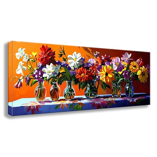 Diamond Painting Landschaft Diamond Painting Erwachsene Groß XXL 225x90 cm Diamant Malerei Bilder Blume DIY Rund Steine Stickerei Kreuzstich Basteln Erwachsene für Deko Wohnzimmer Geschenke S0-457 von Shueayin