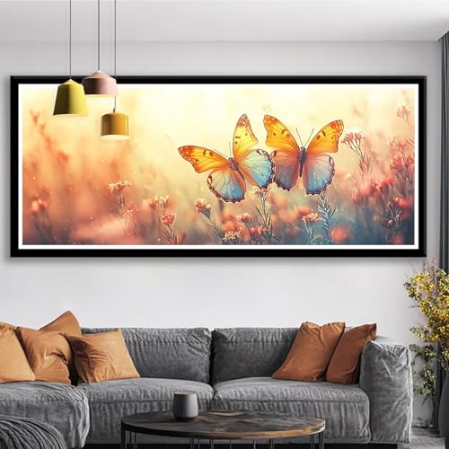 Diamond Painting Schmetterling Diamond Painting Erwachsene Groß XXL 125x50 cm Diamant Malerei Bilder Tier DIY Rund Steine Stickerei Kreuzstich Basteln Erwachsene für Deko Wohnzimmer Geschenke S0-545 Diamond Painting Schmetterling Diamond Painting Erwachsene Groß XXL 125x50 cm Diamant Malerei Bilder Tier DIY Rund Steine Stickerei Kreuzstich Basteln Erwachsene für Deko Wohnzimmer Geschenke S0-545 von Shueayin