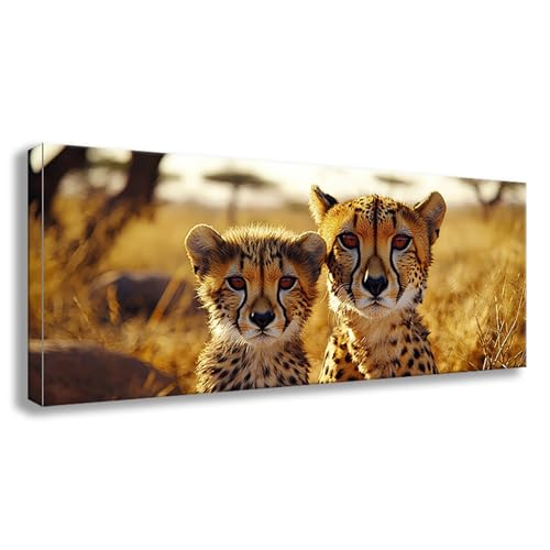 Diamond Painting Tier Diamond Painting Erwachsene Groß XXL 150x60 cm Diamant Malerei Bilder Leopard DIY 5D Rund Steine Stickerei Kreuzstich Basteln Erwachsene für Deko Wohnzimmer, Geschenke S0-541 von Shueayin