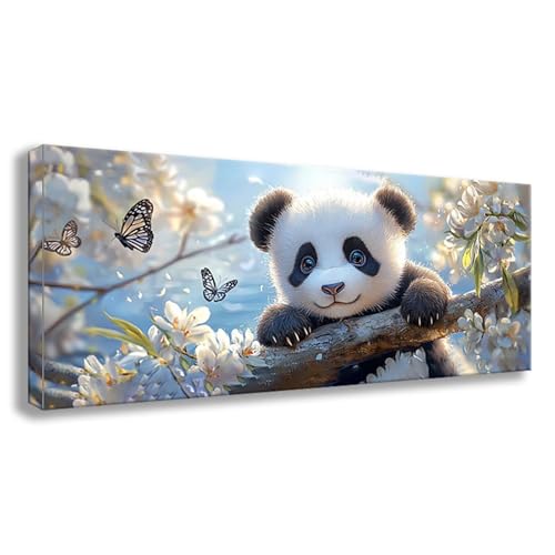 Diamond Painting XXL 150x60 cm Panda Diamant Painting Bilder Schmetterling Diamond Art 5D Vollbohrer Diamant Malerei Basteln Mädchen 10 Jahre, Strass Stickerei Mosaikherstellung für Zimmer Deko S0-464 Diamond Painting XXL 150x60 cm Panda Diamant Painting Bilder Schmetterling Diamond Art 5D Vollbohrer Diamant Malerei Basteln Mädchen 10 Jahre, Strass Stickerei Mosaikherstellung für Zimmer Deko S0-464 von Shueayin