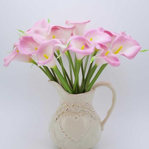 Shulemin Calla-Samen, 200 Stück Blumensamen, die natürliche gemischte Calla-Samen verklumpen, Gartensamen für die Gartenbepflanzung Rosa von Shulemin