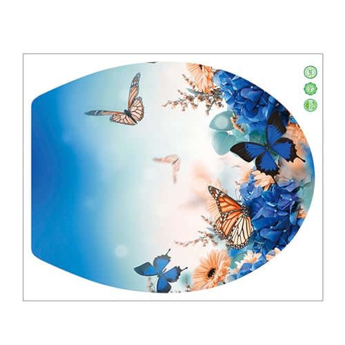 Shulemin WC Aufkleber - Schmetterling Illusion WC Aufkleber Badezimmer WC Abdeckung Dekorative Aufkleber Badezimmer Aufkleber Selbstklebend Wasserdicht PVC Wandkunst Dekorative Aufkleber Buttefly Shulemin WC Aufkleber - Schmetterling Illusion WC Aufkleber Badezimmer WC Abdeckung Dekorative Aufkleber Badezimmer Aufkleber Selbstklebend Wasserdicht PVC Wandkunst Dekorative Aufkleber Buttefly von Shulemin