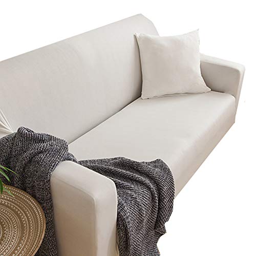 Shulishishop Couch bezug Sesselüberwurf Klippan Sofa Abdeckung Sofa Saver Magie Sofa Abdeckung Sofa Sitz Abdeckung Stretch abdeckungen für Sofas 145-185,White von Shulishishop