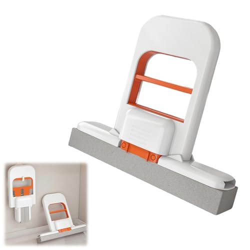 Shunfaji Mini-Schnappmop mit Saugfähigem Kopf Faltbar Leicht Zu Reinigen Für Küche Badezimmer Fliesen Glas Arbeitsplatte (B) von Shunfaji