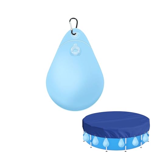 Shunfaji Pool Wasserbeutel 34x24cm Wassersack Auslaufsichere PVC Hängetasche mit Haken für Poolabdeckung Robuste Konstruktion und Tragbarer Design Shunfaji Pool Wasserbeutel 34x24cm Wassersack Auslaufsichere PVC Hängetasche mit Haken für Poolabdeckung Robuste Konstruktion und Tragbarer Design von Shunfaji