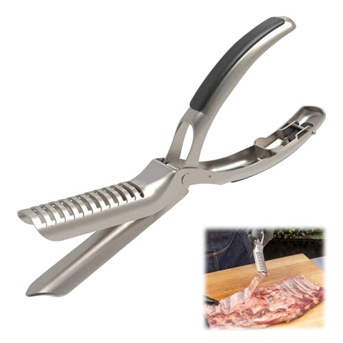 Shunfaji Rippenvorbereitungswerkzeug Edelstahl Membrane Remover Werkzeugset Mit Ergonomischem Grillen BBQ Zubehör Für Profis Und Hobbygriller von Shunfaji