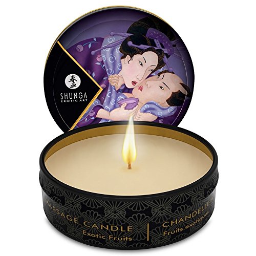 SHUNGA KERZENSCHEIN MINI CANDLE MASSAGE CARESS BY EXOTISCHE FRÜCHTE 30ML von Shunga