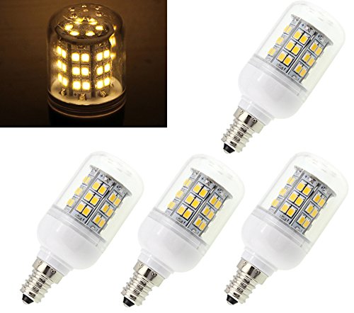 ShuoHui 4er-Pack E14 LED 3W Lampe 25W Glühlampe 240 Lumen E14 LED warmweiß Leuchtmittel 230V von ShuoHui