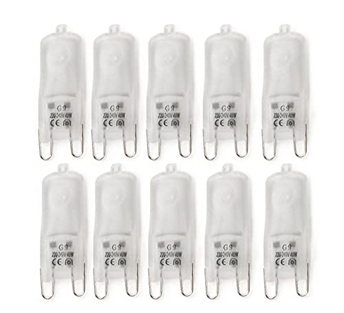 ShuoHui G9 Halogen Licht Leuchte Beleuchtung Lampe Warmweiss 40W 230V 2700K (5) von ShuoHui