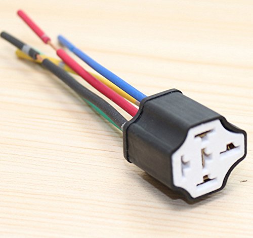 kfz Relais Sockel-Fassung für Kfz-Relais 12V 40A car relay socket 4/5 pin Diode kfz Relais Sockel-Fassung für Kfz-Relais 12V 40A car relay socket 4/5 pin Diode von ShuoHui