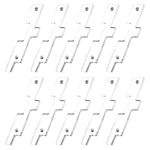 10pieces Router Tabelle Setup Block Clear Acryl Präzisionstabelle Sägen Setup Blockhöhe Messgeräte Für Holzbearbeitung Klares Holzbearbeitungs Messwerkzeug Für Holzbearbeitung von Shurhome