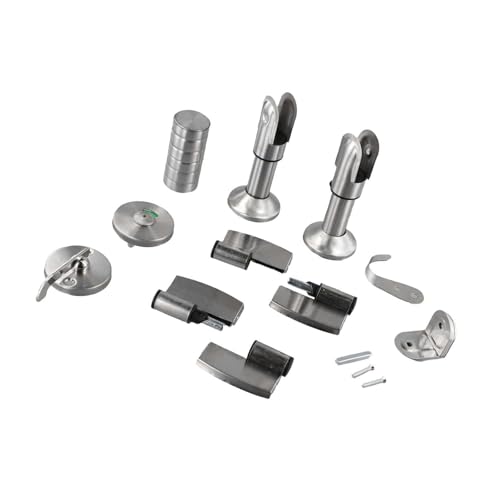 Badezimmer-Hardware-Kits, Edelstahl und Scharniere, Toilettenscharniere, Türtrennbeschläge, Edelstahl und Scharnier-Kits von Shurhome