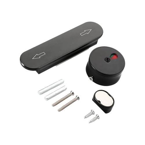 Badezimmer Öffentliche Privatsphäre Schlösser Leise Push Zincs Legierungen Trennwand Tür Einfache Installation Sicherheit Hardware Badezimmertür von Shurhome