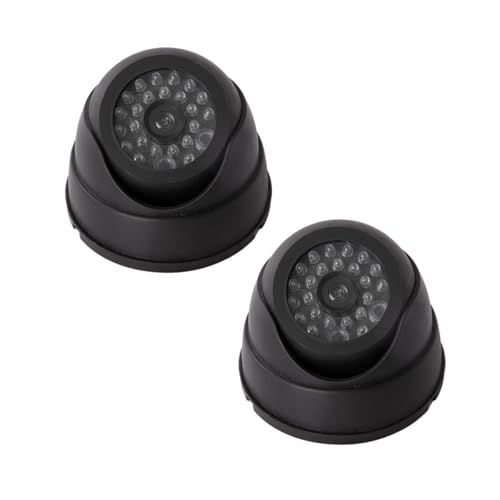 Batteriebetriebene gefälschte Überwachungskamera, realistisches Aussehen, LED-Blinklicht zur Diebstahlprävention, Outdoor-Sicherheit, ABS, gefälschte Kamera für Garagensicherheit Batteriebetriebene gefälschte Überwachungskamera, realistisches Aussehen, LED-Blinklicht zur Diebstahlprävention, Outdoor-Sicherheit, ABS, gefälschte Kamera für Garagensicherheit von Shurhome