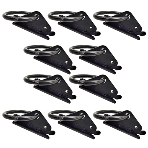 E Track Tie Down Clip Federbelastetes Design Fahrzeug Cargo Management Systeme Einfache Installation Fit für Transport Industrie Beständige E Track Hardware von Shurhome