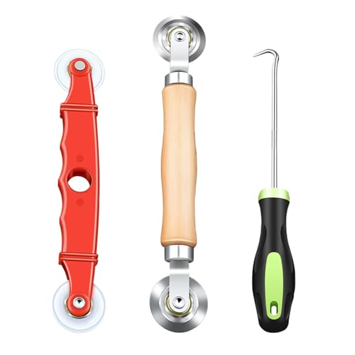 Hochleistungs Bildschirm Installationswerkzeug Set Holzgriff Spline Roller Gummihaken Für Meshes Austausch Und Reparieren Robuste Bildschirm Spline Installationstools Hochleistungs Bildschirm Installationswerkzeug Set Holzgriff Spline Roller Gummihaken Für Meshes Austausch Und Reparieren Robuste Bildschirm Spline Installationstools von Shurhome