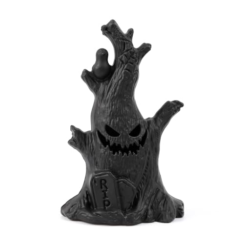 Leuchtender Baumstumpf, Halloween-Dekoration, wasserdicht, für den Innen- und Außenbereich, Urlaubsanzeige, Zubehör, Halloween, Baumstumpf-Dekoration von Shurhome