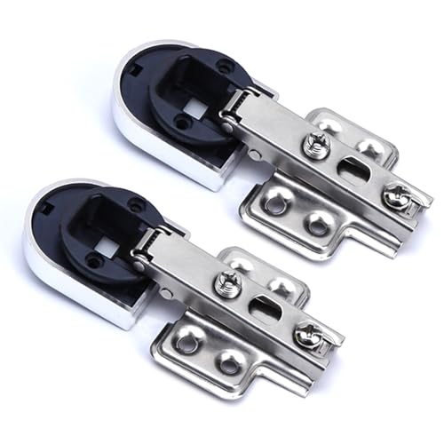 Scharniere für Küchenschränke, Glastürscharniere, für Weinschränke, Vitrinen, Scharniere für Türen, 2 Stück Scharniere für Küchenschränke, Glastürscharniere, für Weinschränke, Vitrinen, Scharniere für Türen, 2 Stück von Shurhome