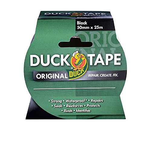 SHURE Duck Tape Original-50mm x 25m Schwarz... von Duck